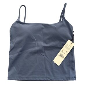 Elite Eleven EE Performance Solza Core Tank Mid Blue Square Neck Camisole L